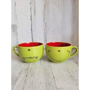Dept 56 6010966 Grinch soup mug kitchen set Xmas decor
